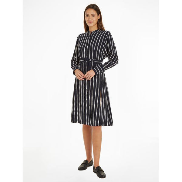 THF - ARGYLE STRIPE MIDI S - 0A4