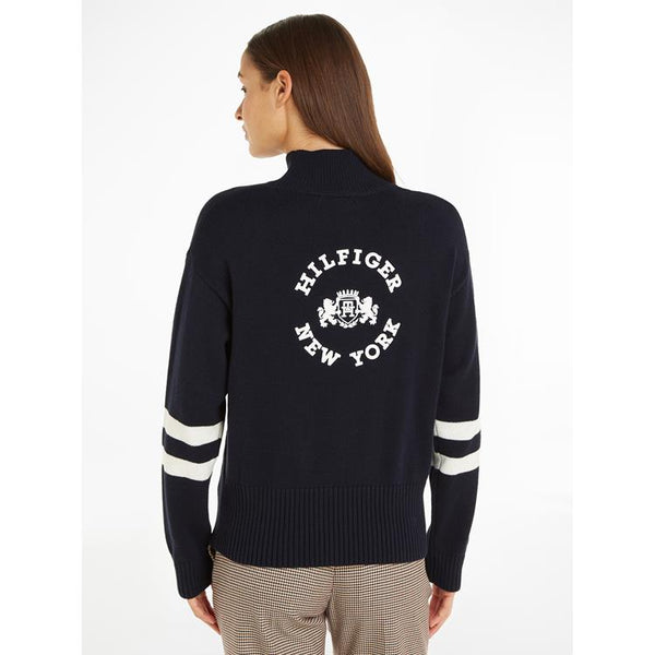 THF - WOOL BLEND MOCK-NK S - DW5