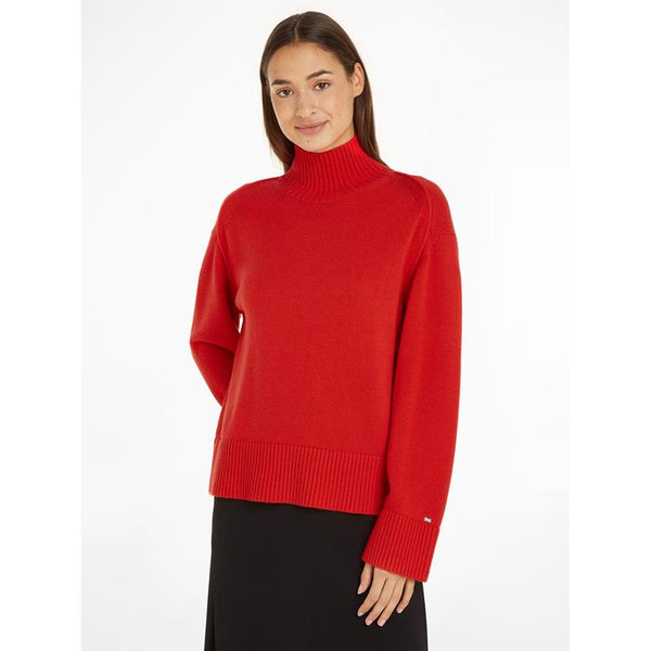 THF - WOOL BLEND MOCK-NK S - SNE