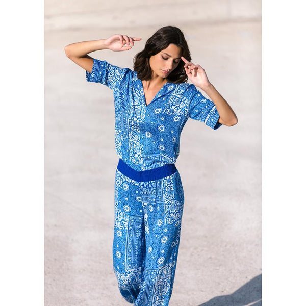 FRO - 4073 BW BLOUSE