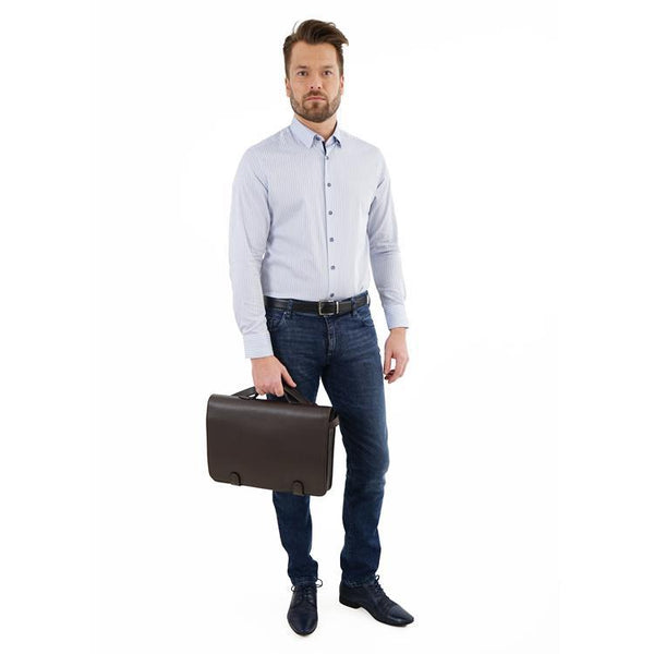 20S - FLAP BRIEFCASE