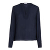 THF - VISCOSE CREPE V-NECK - DW5
