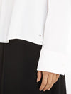 THF - VISCOSE CREPE V-NECK - YBH